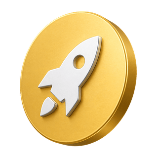 3D icon of a candlestick trading chart on the Bright Kapitune how-it-works page
