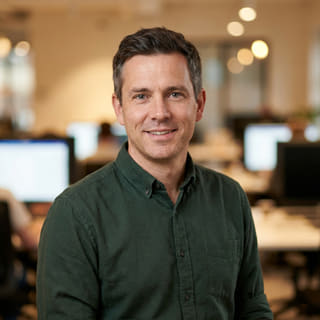 Daniel Carter, listed as Chief Technology Officer at Bright Kapitune, shown in a profile image