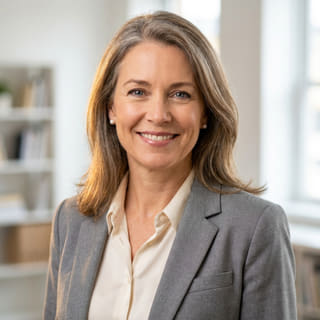 Profile image showing Sarah Coleman, listed as Chief Financial Officer at Bright Kapitune